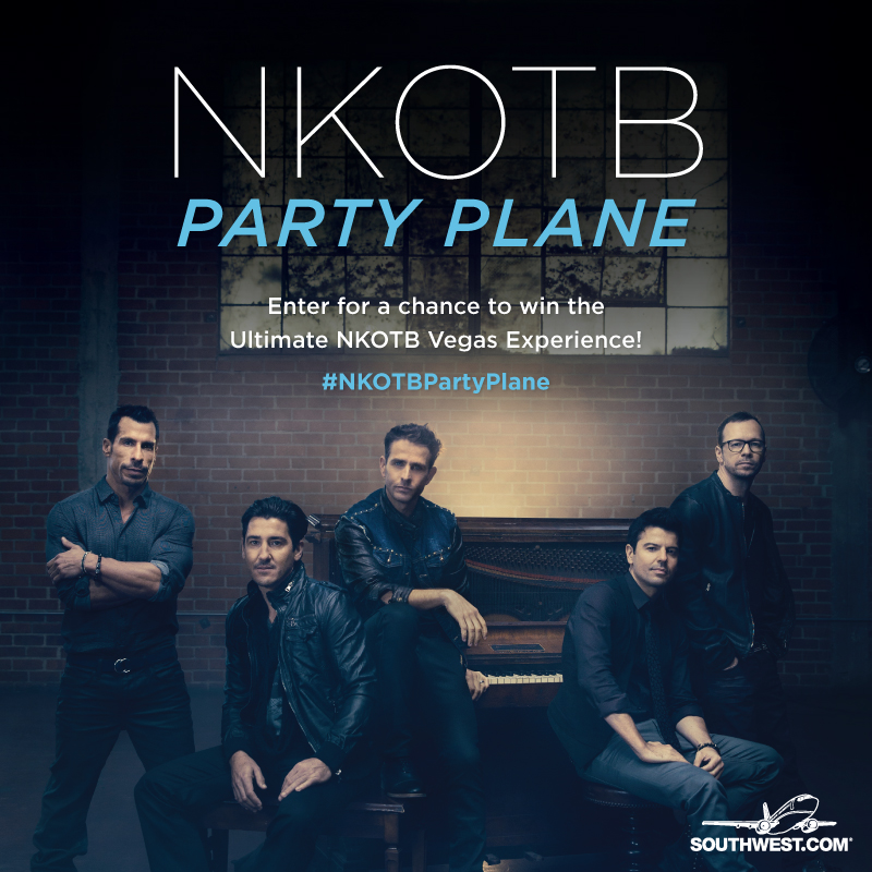 #NKOTBPartyPlane